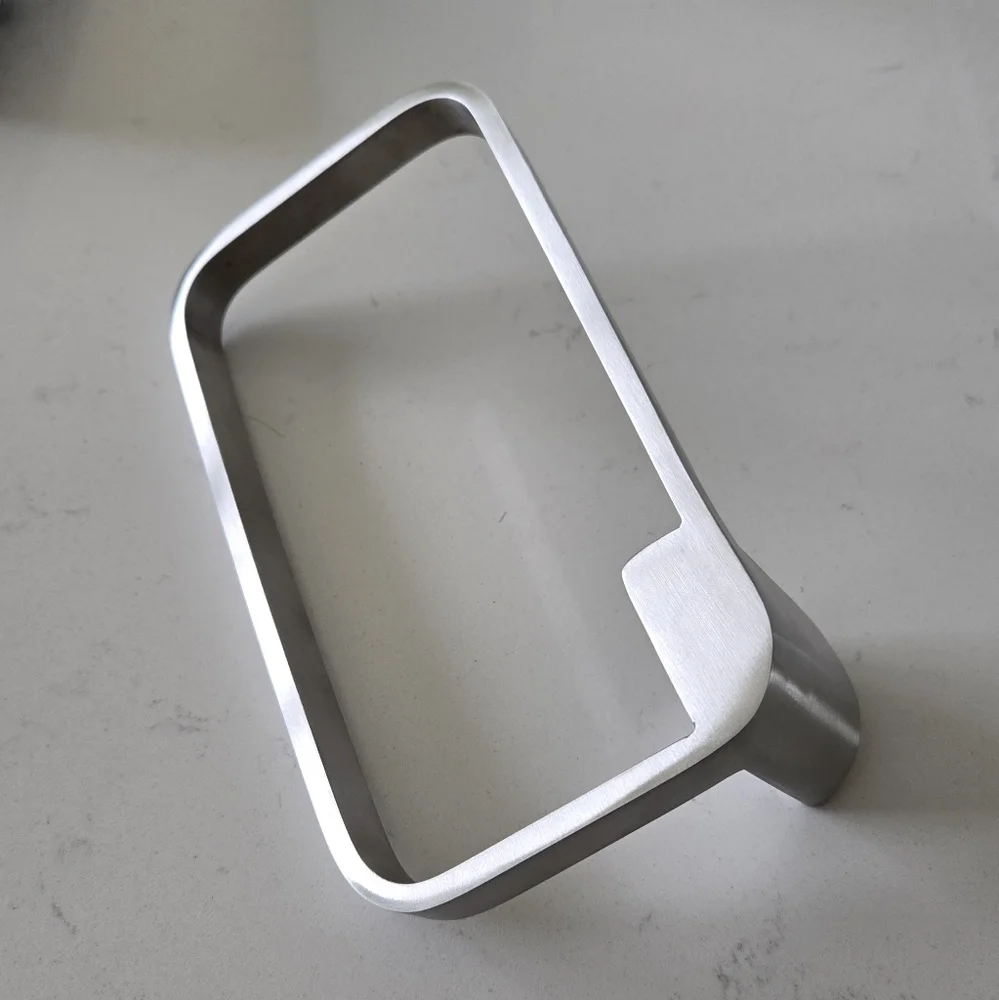 MODERN Silver Towel Ring